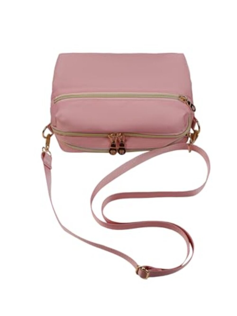 YANAIER Nylon Crossbody Purse Multi-Pocket Roomy Shoulder Bag Adjustable Strap